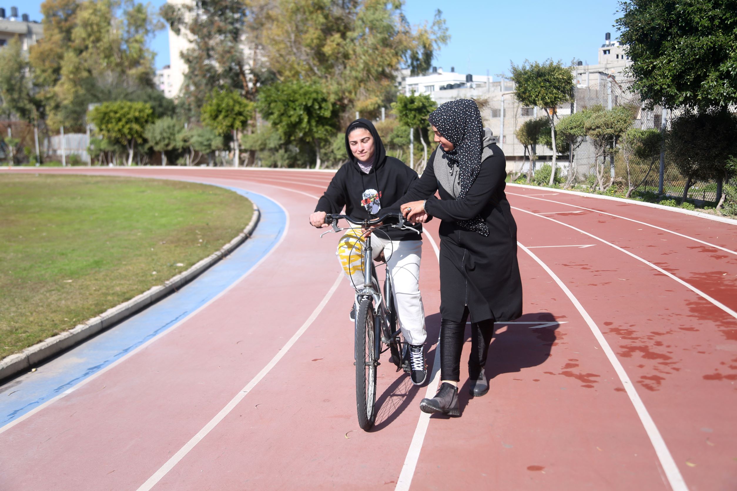 Gaza_Bicycle_teach_alone.JPG